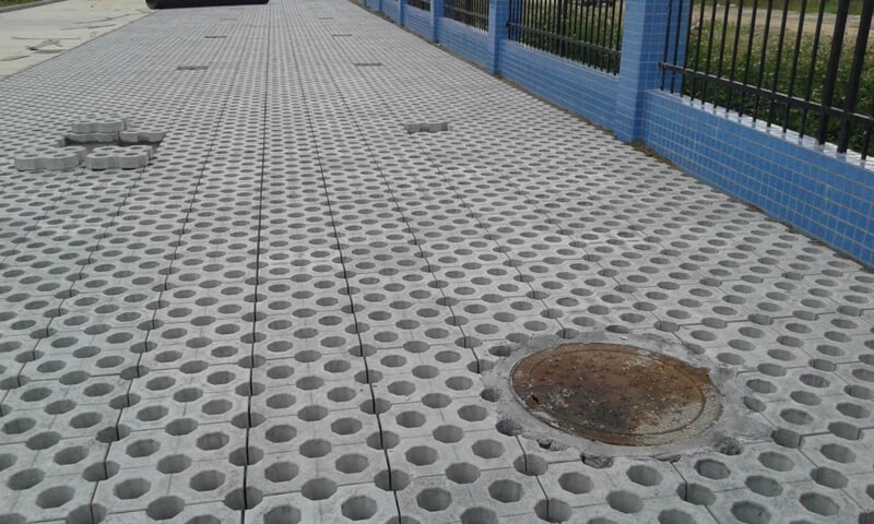 雙八字植草磚案例2