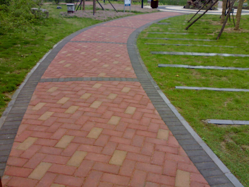 環(huán)保彩磚案例1